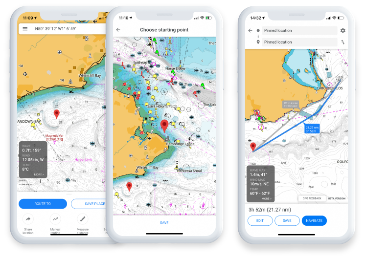 C-MAP App: Premium nautical charts and features on mobile.