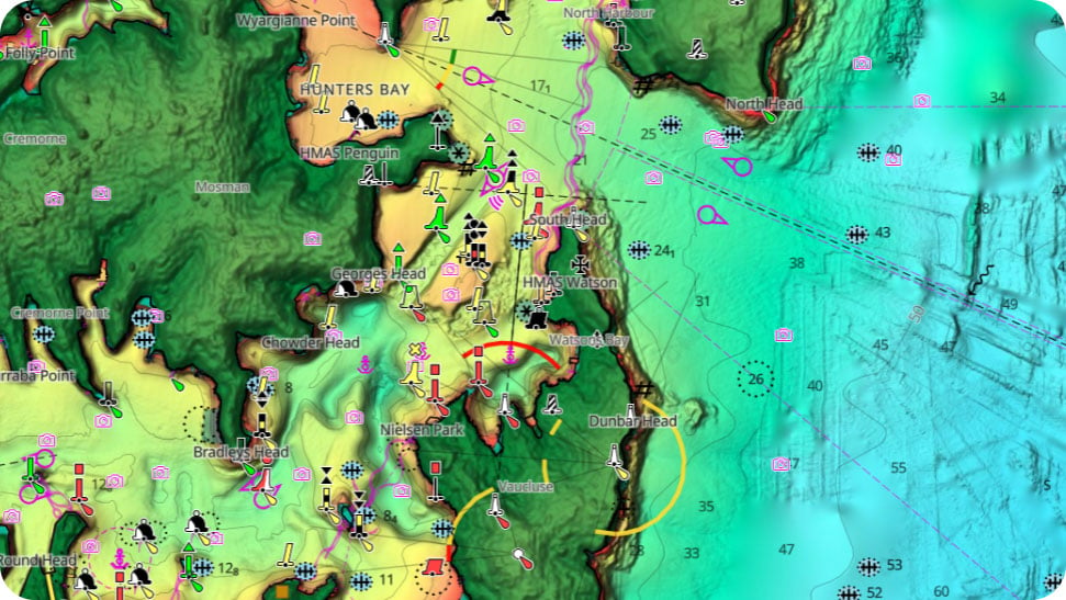 C-MAP Reveal Chart - Federação Russa - Nordeste